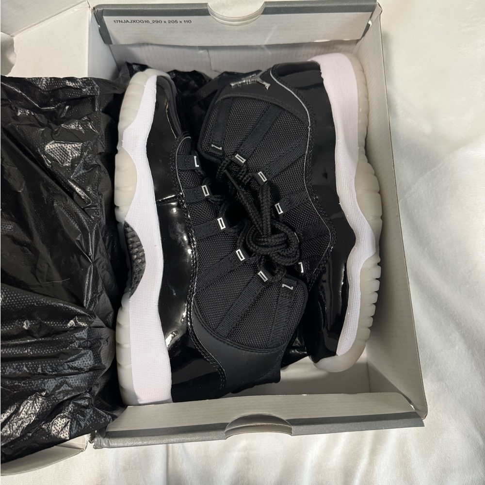 Jordan Black and White Sneakers
